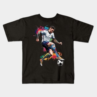 Soccer Football Fan Kids T-Shirt